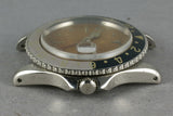 Rolex GMT 1675 Pointy Crown Guards Chapter Ring ultra light brown dial