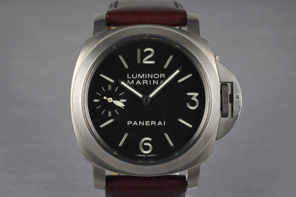 2005 Panerai PAM 177 Titanium Marina with Box and HQ Milton