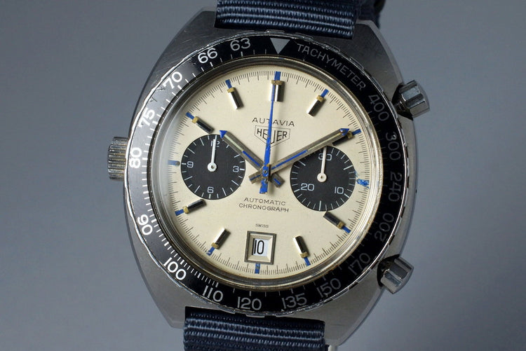 1970’s Heuer Autavia 1163 T with ‘Siffert’ Dial