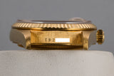 1990 Rolex 18K YG Day-Date 18238 Champagne Dial
