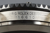 2014 Rolex Ceramic Submariner 116610LN