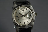 1968 Rolex WG Day-Date 1803 with Silver Dial