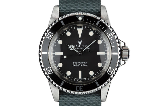 1979 Rolex Submariner 5513 with MK III Maxi Dial