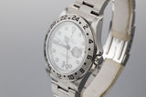 1999 Rolex Explorer II 16570 White "SWISS" Only Dial