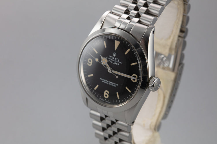 1974 Rolex Explorer 1016 Matte Dial with Box and Papers