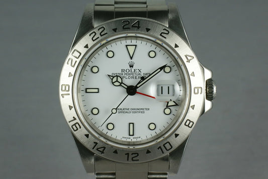 Rolex Explorer II  16570 White Dial