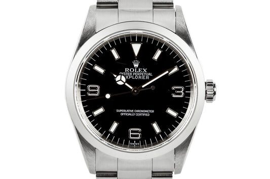 1997 Rolex Explorer 14270 Swiss Only Dial