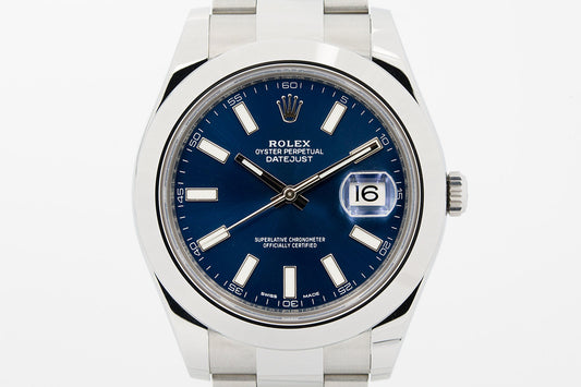 2016 DateJust II 116300 with Box and Papers