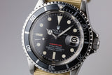 1969 Rolex Red Submariner 1680 with MK II Dial