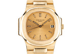 1985 18K YG Patek Philippe Nautilus 3800 with Box and Papers