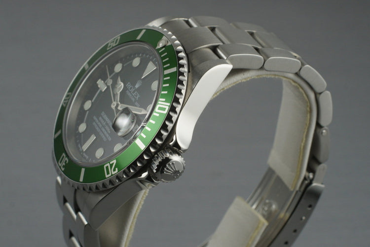 2005 Rolex Submariner 16610V with Box and Papers
