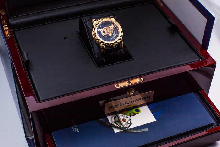 Ulysse Nardin 'Freak' Tourbillon Carrousel Dial 016-88 with Box and Papers