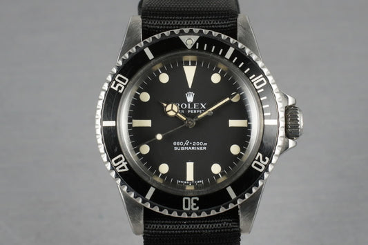 Rolex Submariner Dial 5513 with Serif Dial