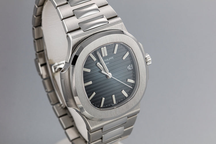 2018 Patek Philippe Nautilus 5711/1A-010 Blue Dial with Box and Papers