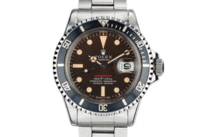 1971 Rolex Red Submariner 1680 with MK IV Tropical Dial