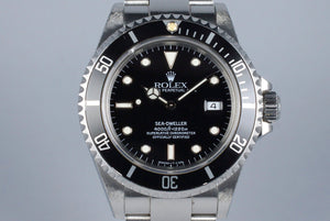 1998 Rolex Sea Dweller 16600