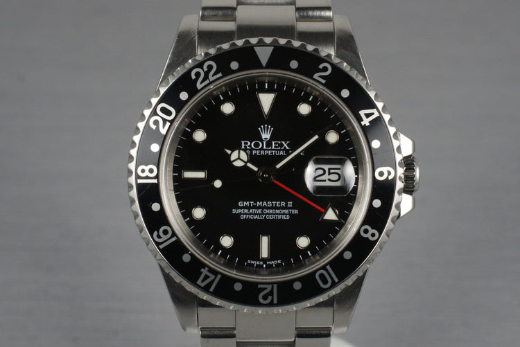 2001 Rolex GMT II 16710