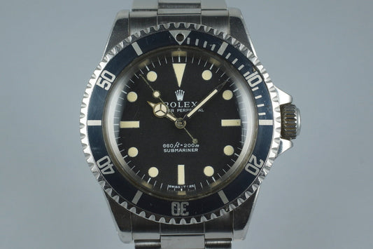 1968 Rolex Submariner 5513