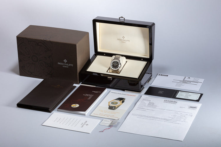 Patek Philippe Aquanaut 5167/1A-001 with Box & Service Papers