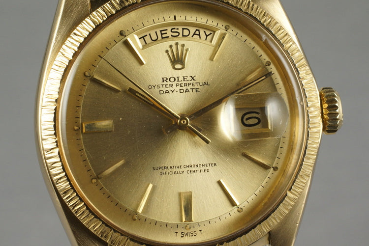 1964 Rolex YG Bark Day-Date 1807