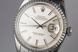 1971 Rolex DateJust 1603 Silver Dial with Papers