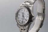 2007 Rolex Explorer II 16570 White Dial with 3186 Movement