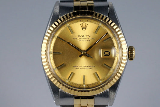 1969 Rolex Two Tone DateJust 1601