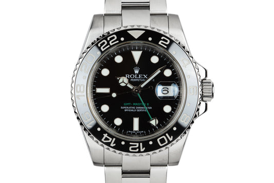 2007 Rolex GMT-Master II 116710N with Box and Papers