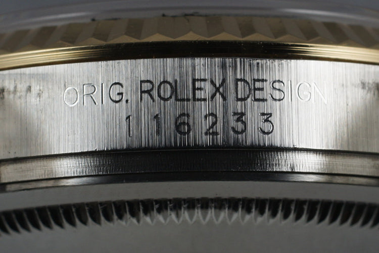 2005 Rolex Two Tone DateJust 116233