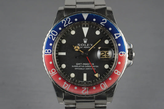 1967 Rolex GMT 1675 Mark I Dial