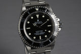 2007 Rolex Submariner 14060M with 4 Line Dial