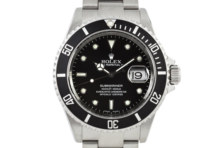 2004 Rolex Submariner 16610