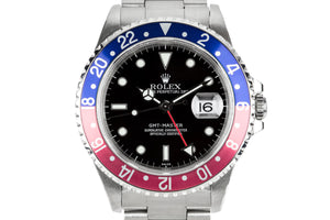1999 Rolex GMT-Master 16700 with SWISS Only Dial