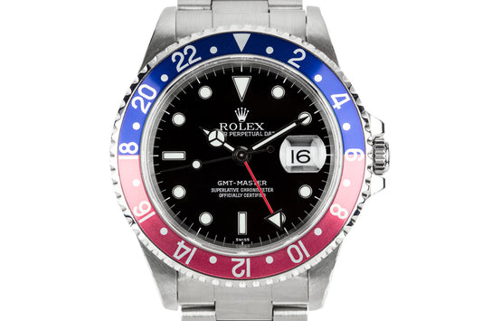 1999 Rolex GMT-Master 16700 with SWISS Only Dial