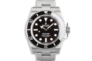 2020 Rolex Submariner 114060 with Box and Card