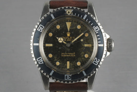 1966 Rolex Submariner 5513 Gilt Dial