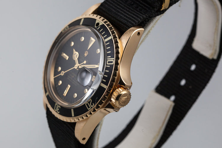 1978 YG Rolex Submariner 1680 Black Nipple Dial