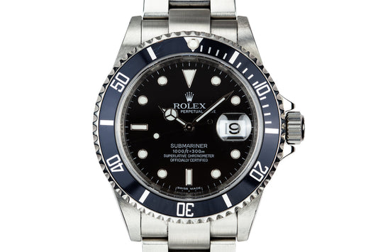 2009 Rolex Submariner 16610