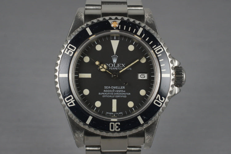 1984 Rolex Sea Dweller 16660