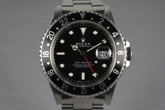 1997 Rolex GMT 16700 with Box and Papers
