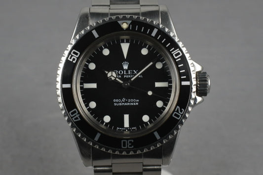 1977 Rolex Submariner 5513