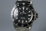 1971 Rolex Submariner 5513 with RSC Papers