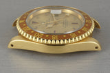 1991 Rolex YG GMT II 16718 with Champagne Serti Dial