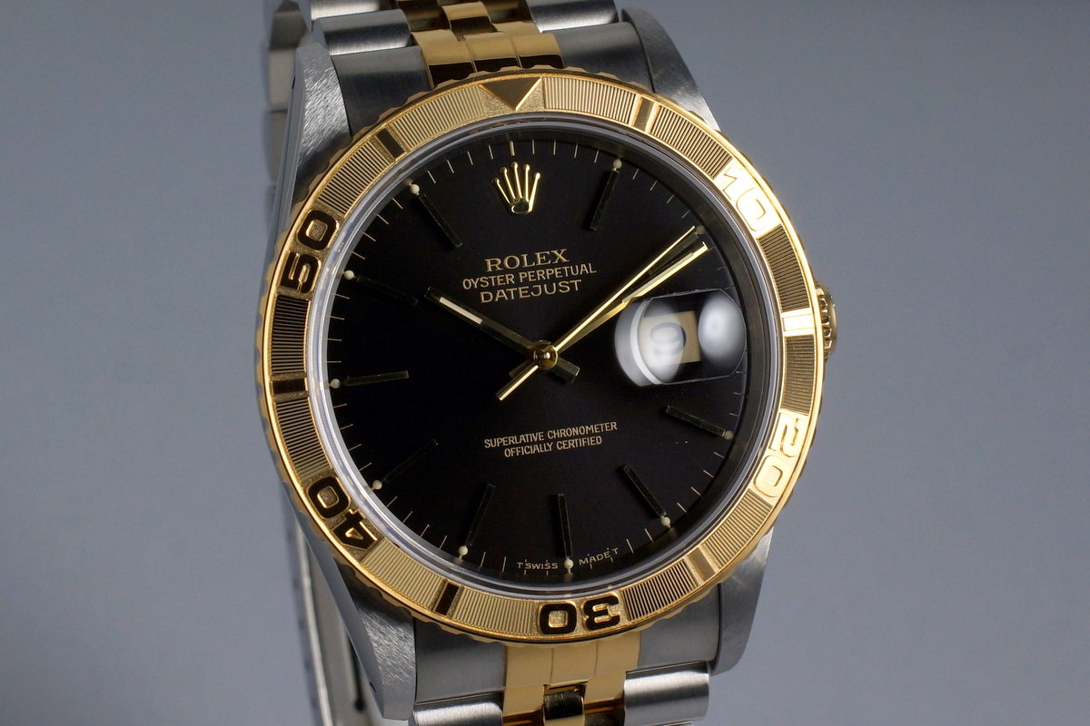 HQ Milton 1994 Rolex Two Tone DateJust 16263 Thunderbird with