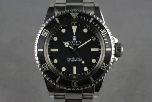 1970 Rolex Submariner  5513