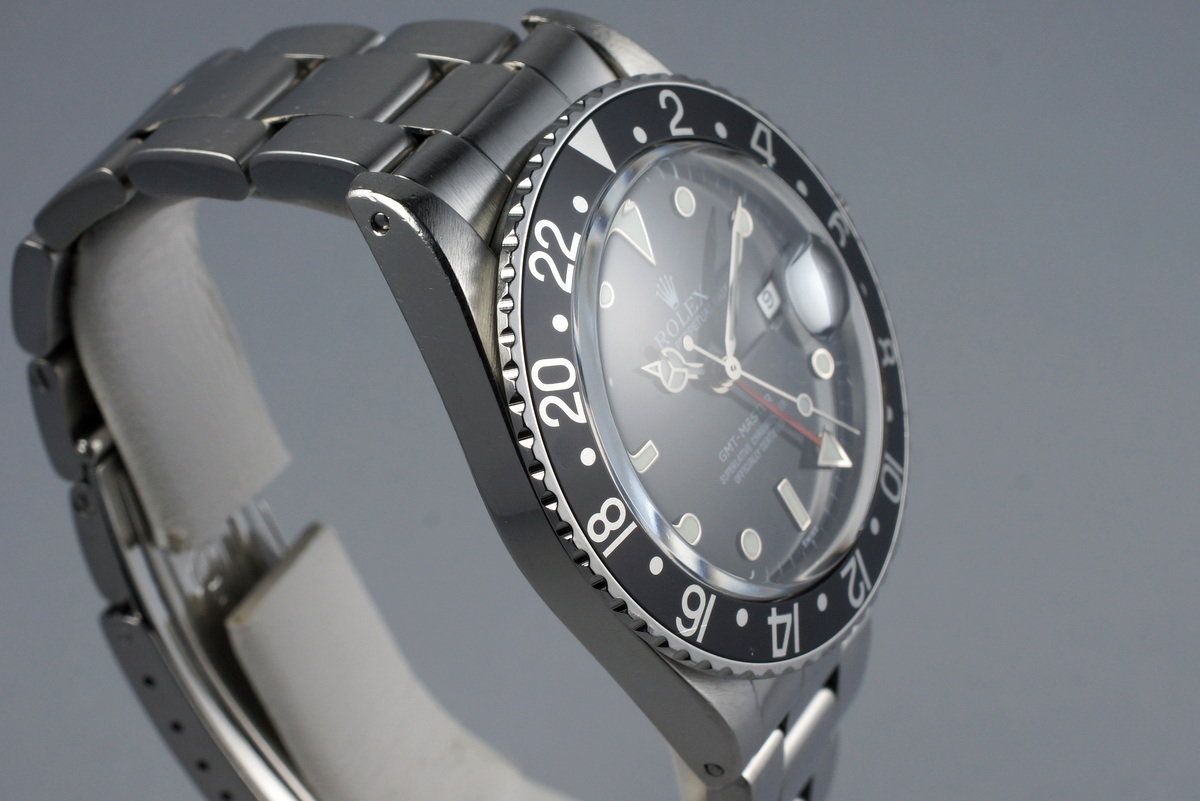 HQ Milton - 1979 Rolex GMT 16750 Service Dial, Inventory #6588