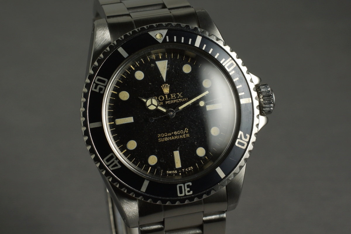 HQ Milton - 1964 Rolex Submariner 5513 with Meters First Dial, Inventory #4728, Sale