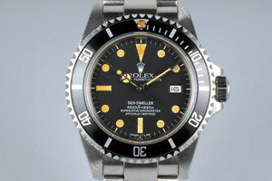 1983 Rolex Sea Dweller 16660 with Hang Tags