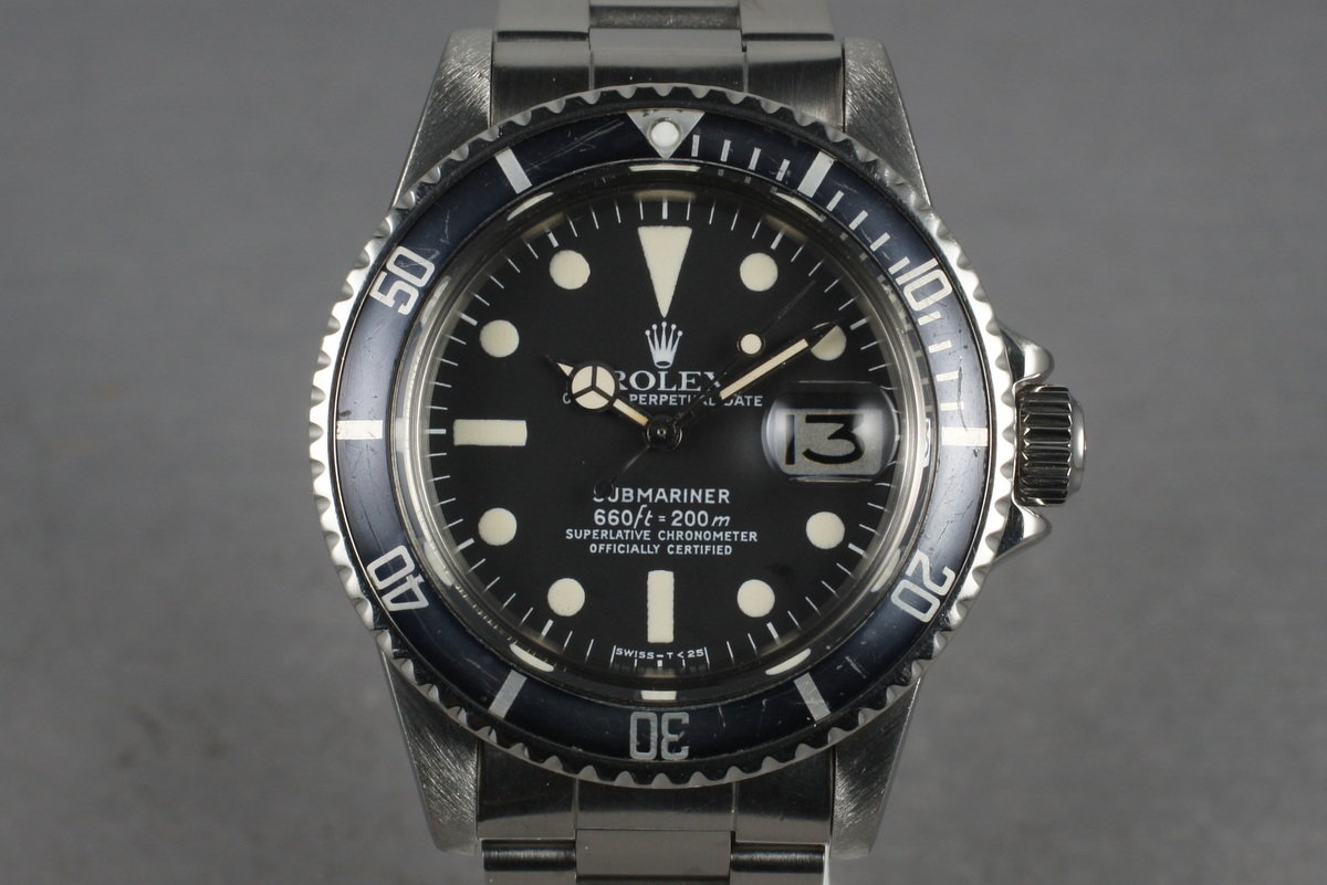 HQ Milton 1973 Rolex Submariner 1680 Inventory 2565 For Sale