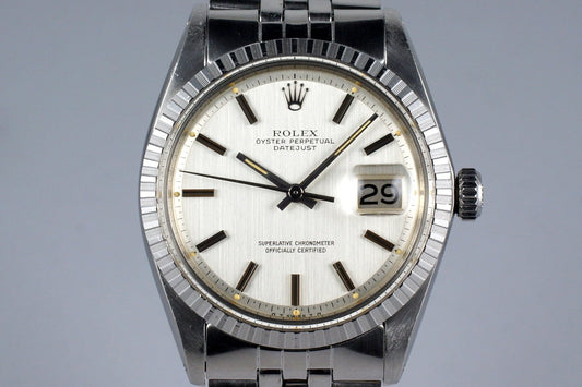 1972 Rolex DateJust 1603 Silver Sigma Dial